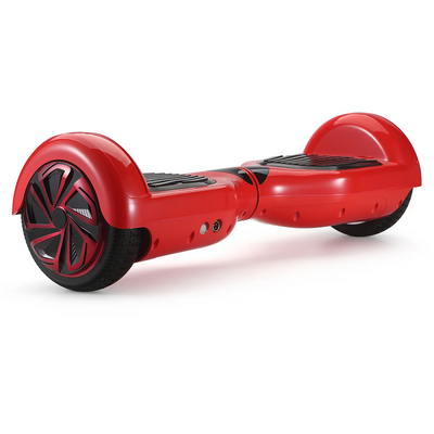 JMT-E1 Pro 6.5 Inch Premium Hoverboard - Red , Top Speed 9.2mph